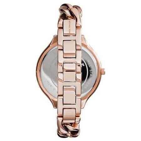 Michael Kors Ladies Slim Runway Rose Gold Watch - MK3223 - Image 2